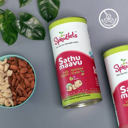 Sproutlets Sathu Maavu Natural Organic Sprouted Multigrain Health Mix
