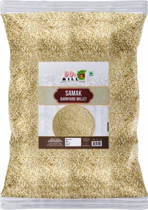 90's MILL Organic Samvat Rice / Samak Rice | Barnyard Millet | Vrat Sama Chawal-980g*1Pk