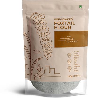 The Millet Company Pre-soaked Foxtail Flour, Stone-ground