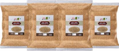 90's MILL Jowar Millet / Sabut Jowar / Sorghum | Whole Grain Jowar | Jawar Sabut-240g*4Pk