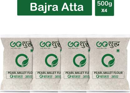 Goshudh Premium Quality Bajra Atta (Pearl Millet Flour)-500gm