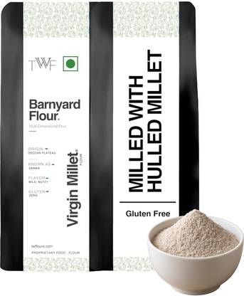 TWF Barnyard Flour|Stone Ground|Not Pulverized|Sanwa Atta|Gluten-Free Millet aata