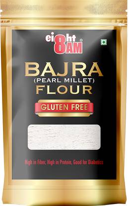 8AM Bajra / Pearl Millet Flour | Gluten Free, Healthy Nutritious