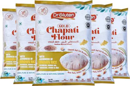 Dr. Gluten Multigrain Gold Chapati Flour Atta, Gluten Free