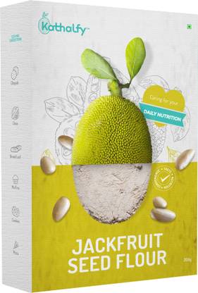 Kathalfy Jackfruit Seed Flour Powder | Gluten Free |Fibre & Protein| Improves Digestion |