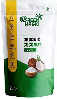 Green Magic Coconut Flour- Fresh- Baking - Cooking
