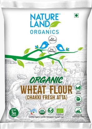 Natureland Organics Whole Wheat Chakki Atta