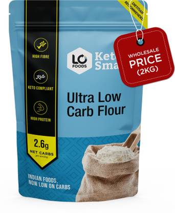 Lo! Foods Ultra Low Carb Keto Atta | Keto Flour for Keto Diet | Diabetic Weight Loss