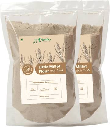 HarithaFoods Little Millet Flour | 100% Natural & Gluten-Free | High in Fiber & Iron