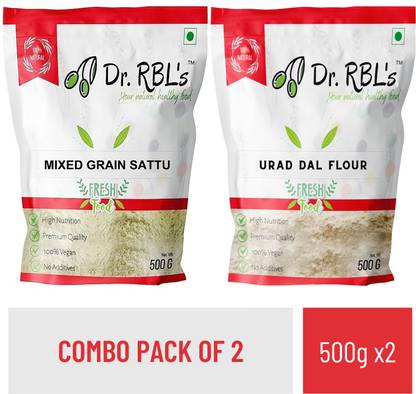 Dr. RBL's Mixed Grain Sattu and Urad Dal Atta