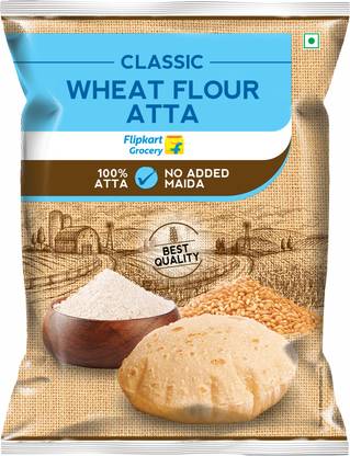 Classic Wheat Flour Atta by Flipkart Grocery
