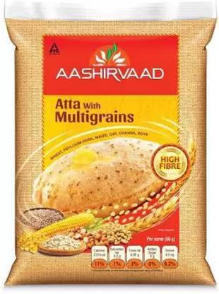 AASHIRVAAD Atta with Multigrains 5 KG (HIGH FIBRE)
