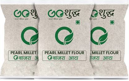 Goshudh Premium Quality Bajra Atta (Pearl Millet Flour)-500gm