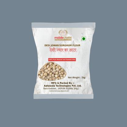 MOBILE CHAKKI Jowar Flour/Sorghum Atta /Desi Jowar Gluten Free Atta