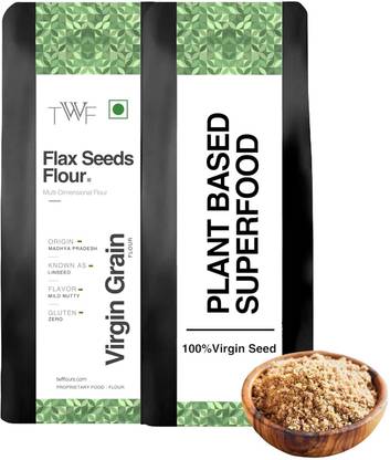 TWF Roasted Flax Seeds Flour|100% Virgin Seeds|Gluten Free