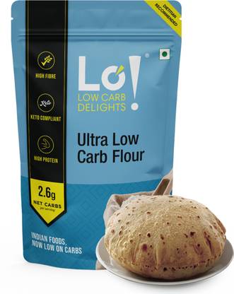 Lo! Foods Ultra Low Carb Keto Atta | Keto Flour for Keto Diet | Diabetic Weight Loss