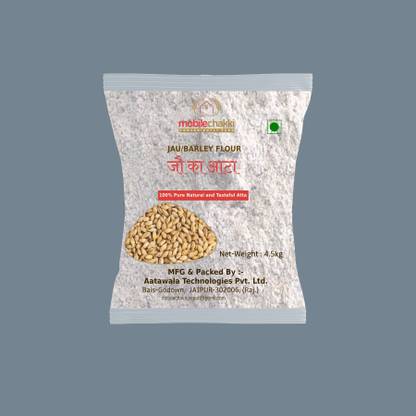 MOBILE CHAKKI Barley Flour/Jau Atta /Desi Jau Gluten Free Atta/Roti atta