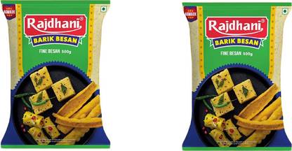 Rajdhani BARIK BESAN 1000GRAMS PACK OF 2