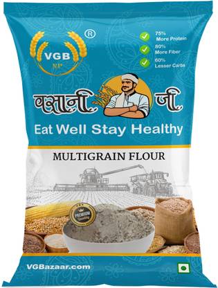VGBNP 100% natural & Original Multigrain Mix flour ( Mix grain Atta) Mix Flour- 1kg