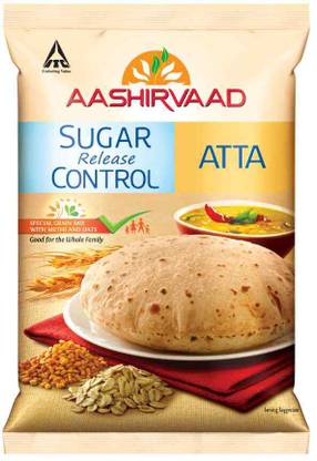 AASHIRVAAD Sugar Release Control Atta | Low in GI, Great in Taste |