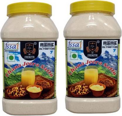 FRENUTRI Chana Jeera Sattu Powder - 920g | Gram Flour Satu Powder