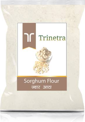 Trinetra Best Quality Jowar Atta (Sorghum Flour)-500gm (Pack Of 1)