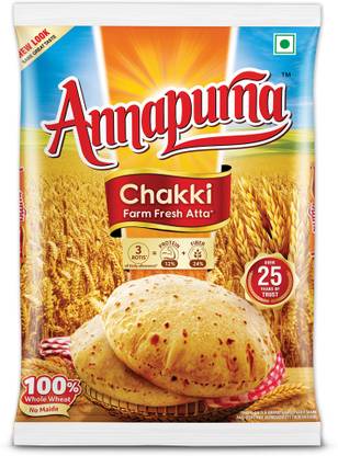 Annapurna 5KG Farm Fresh Chakki Atta