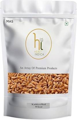Herit Indica Red Wheat | Raw Whole Wheat Grain | Natural and Healthy