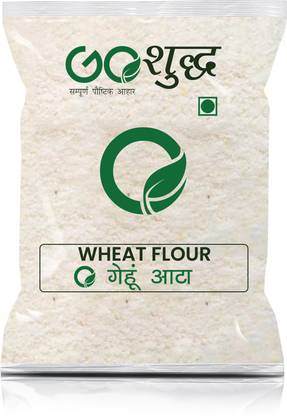 Goshudh Best Quality Wheat Flour 1kg (Pack Of 1) Gehun Atta (1Kg)