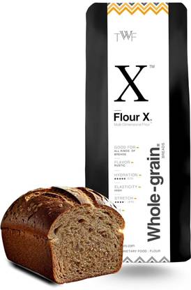 TWF Flour X | Whole Grain Strong Bread Flour | High Protein | Whole Wheat and Barley
