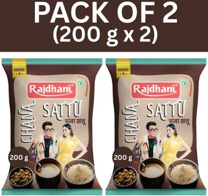 Rajdhani SATTU 400 GRAMS PACK OF 2