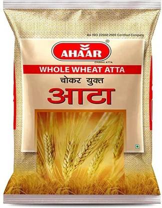 Ahaar Whole Wheat Flour (Chokar Yukt Atta ), 2kg