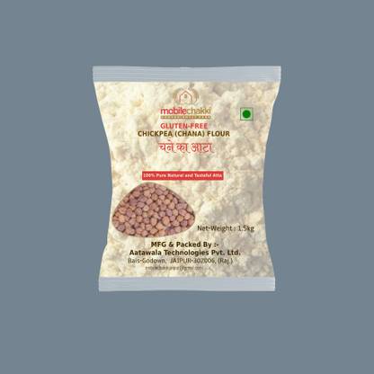 MOBILE CHAKKI Chickpea Flour/Black Chana Atta /High Protien Chana Atta