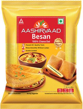 AASHIRVAAD Besan, Made from 100% Bikaneri Chana Dal