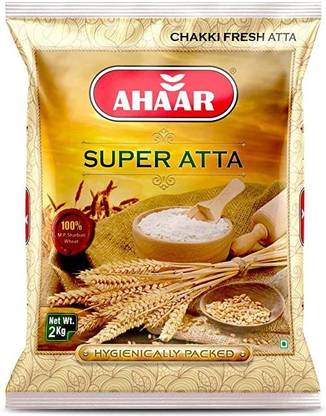 Ahaar Super Atta 2 Kg Low Fat Atta