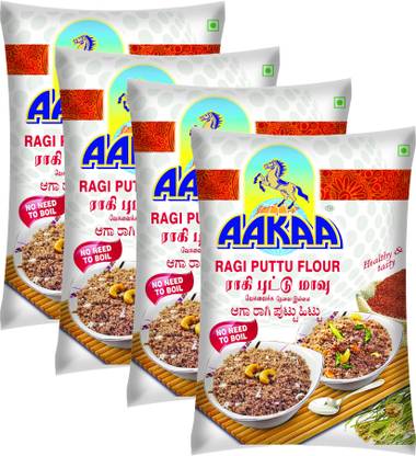 AAKAA Ragi puttu flour
