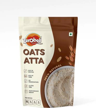 Zerobeli High Fiber Oats Atta | Helps in Weightloss | Good for Heart