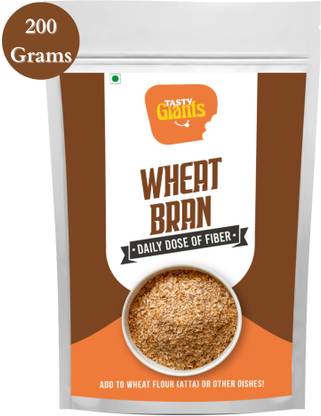 Tasty Giants Wheat Bran| Atta Choker| High Fiber| Weight Management| Source of Iron