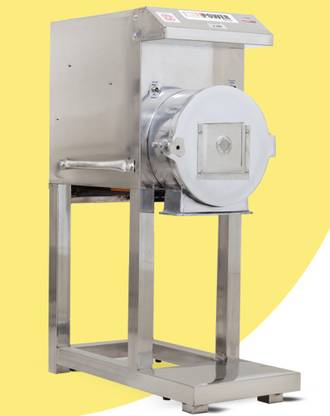 MILL POWER Grinding materials wheat, Millet, Rice, Corn (Maize), Dal, Coffee, Sugar etc 2IN1 PULVERIZER MACHINE, 18 Kg/hr, ISO, SINCE 1983 - FOR BUSINESS PURPOSE Flourmill