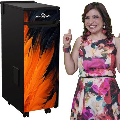 Jaisinghani Cabinet Aata Chakki with 1HP BLDC Motor, 6.5kg Hopper , Gharghanti Flourmill