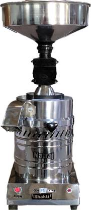 Natraj Aatamaker Shakti Stone Round Domestic Flourmill Aata Maker with Auto Feeder Device Aatamaker Shakti Stone Round Domestic Flourmill Aata Maker with Auto Feeder Flourmill
