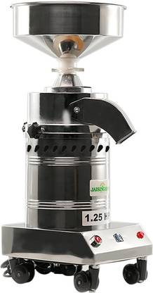 Jaisinghani Round Stone Flour Mil Machine for Home, Heavy Duty Atta Chakki 1.25 HP with 10 to 12 Kg/hr Maximum Output Flourmill