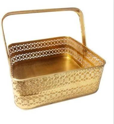 arham handwork collection poojabsk/01 Iron Flower Basket