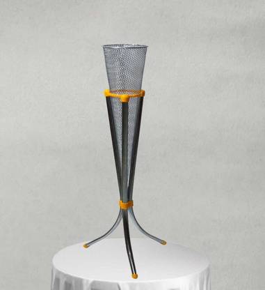 king shine metal flower vase with handwork Centre corner peace cc Iron Flower Basket