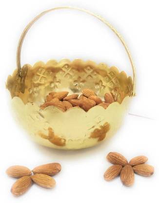 chandra shekar SKU126 Plated Flower Basket