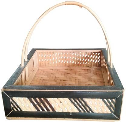 Bamboo Craft F1 Bamboo Flower Basket