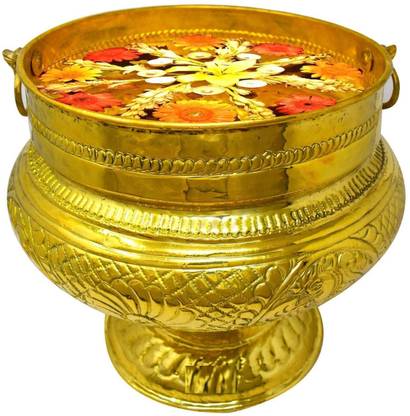 Ramky Enterprises 1245 Brass Flower Basket