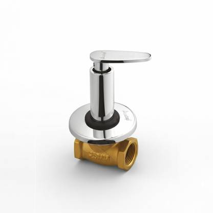 Acetap Brass 25MM Flush Valve Opal Series Chrome Plated With Wall Flange Flush Tank Lever
