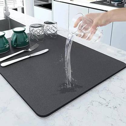 Lonien 1 Dish Dry Mat (60*40 Cm) Flush Tank Lever