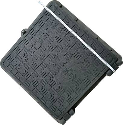 GAYATRI CORPORATION 27x27 Inch Heavy Duty Flat Secure Manhole Cover, 5 Tons Capacity Sump Cover Flush Tank Lid